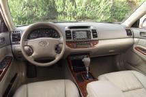 Toyota Camry interior, dash